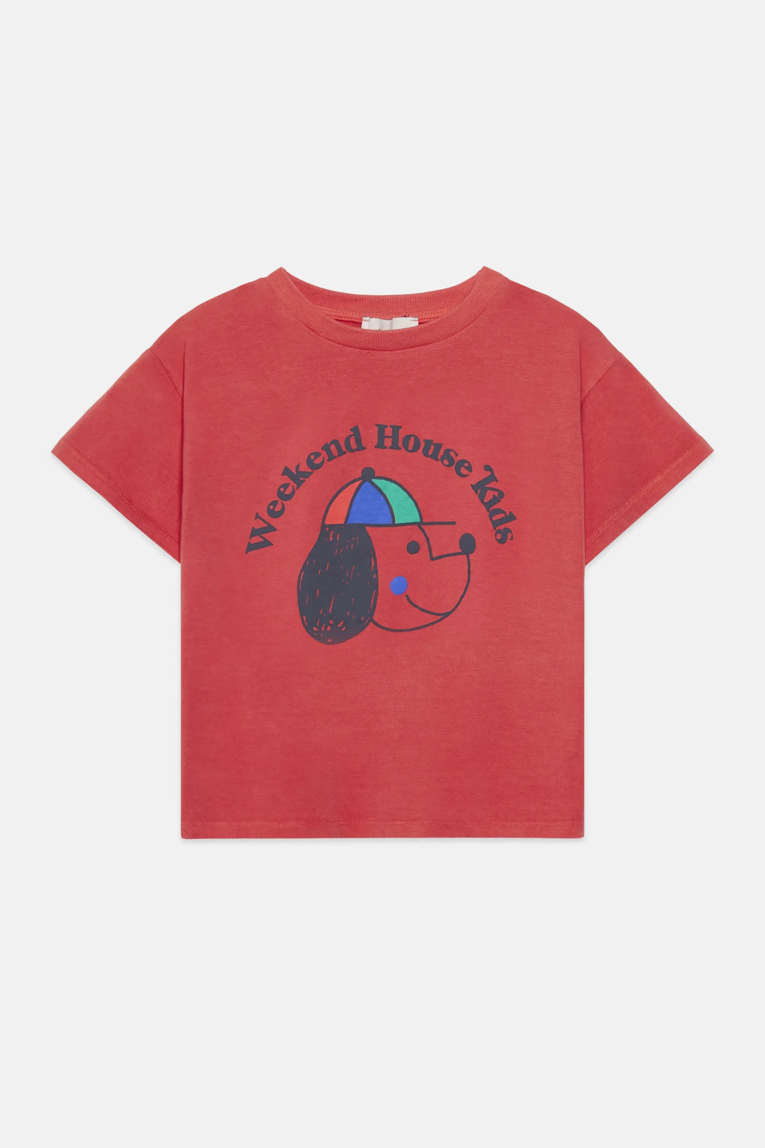 Happy dog t-shirt (Red)
