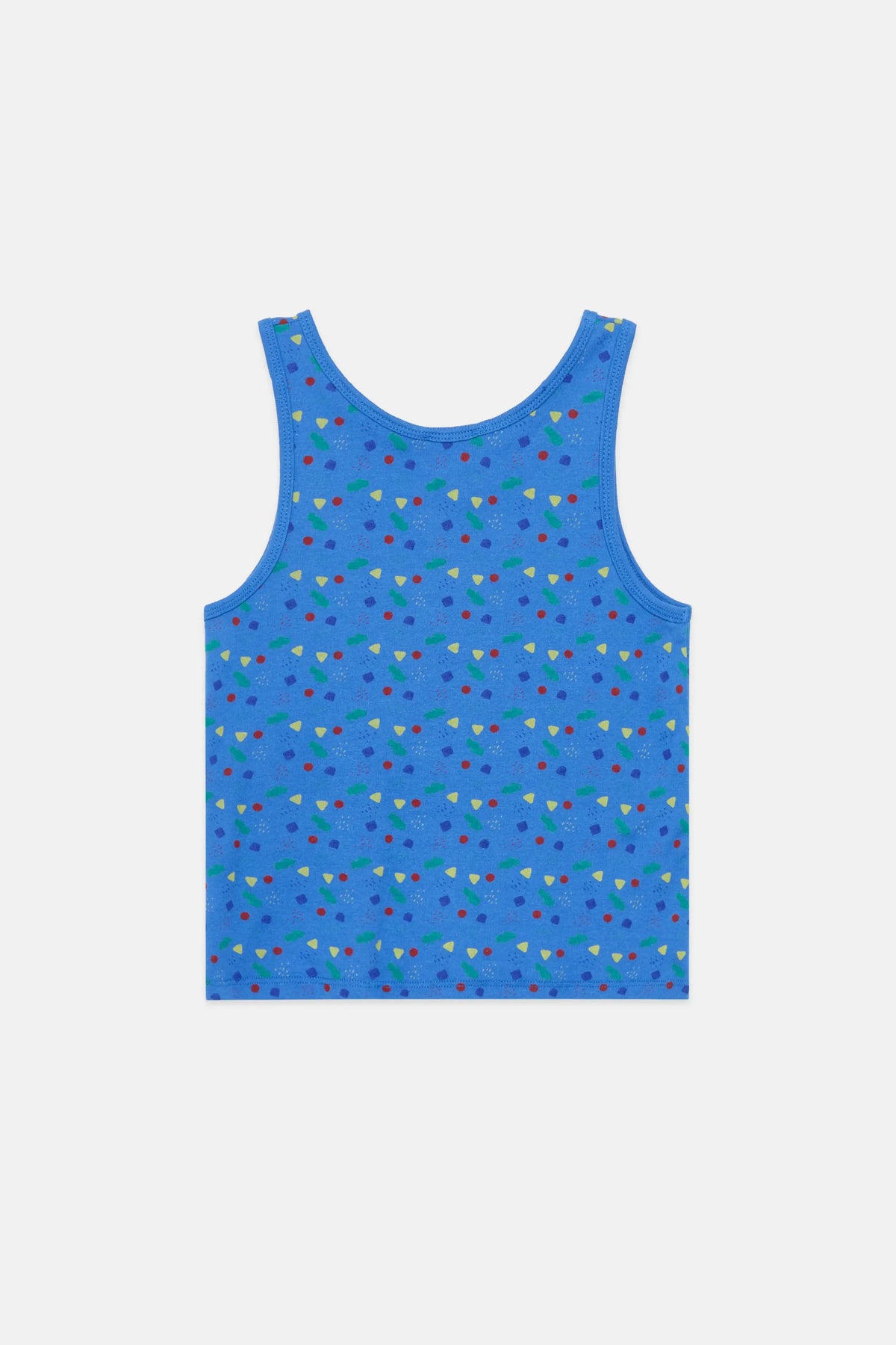 Arty shapes tank t-shirt