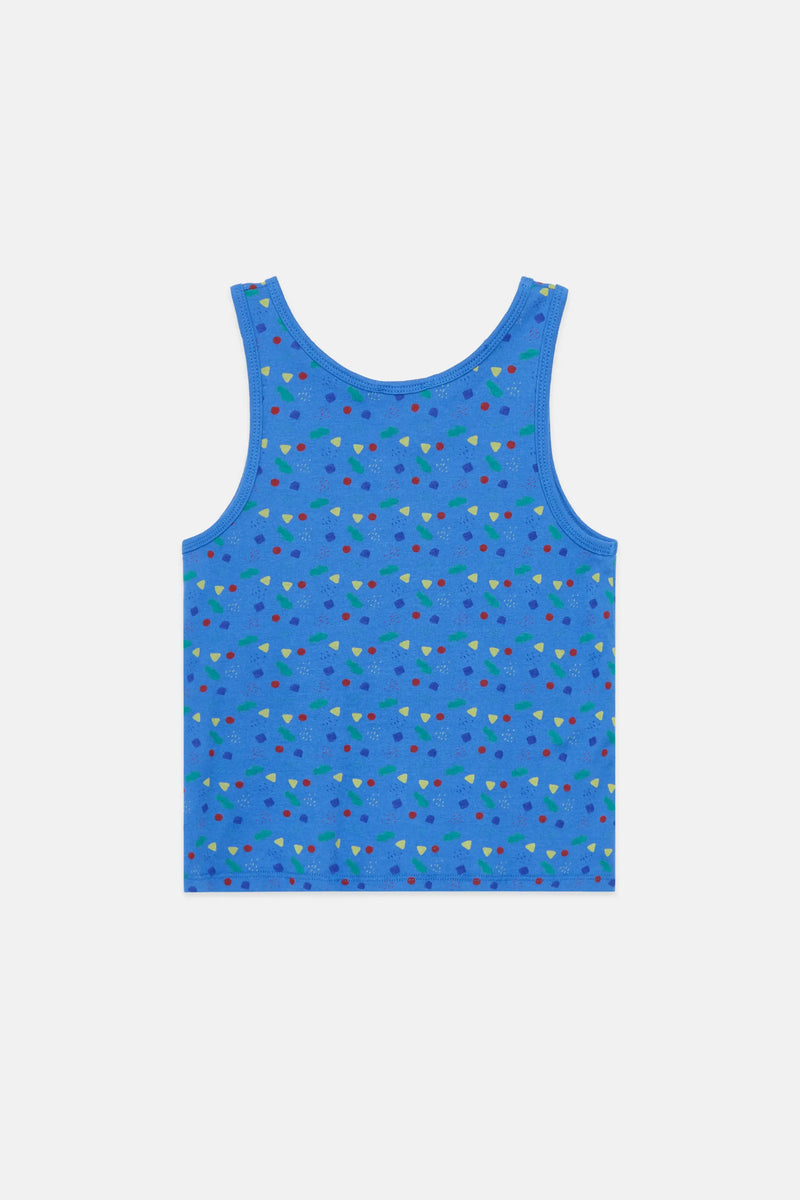 Arty shapes tank t-shirt