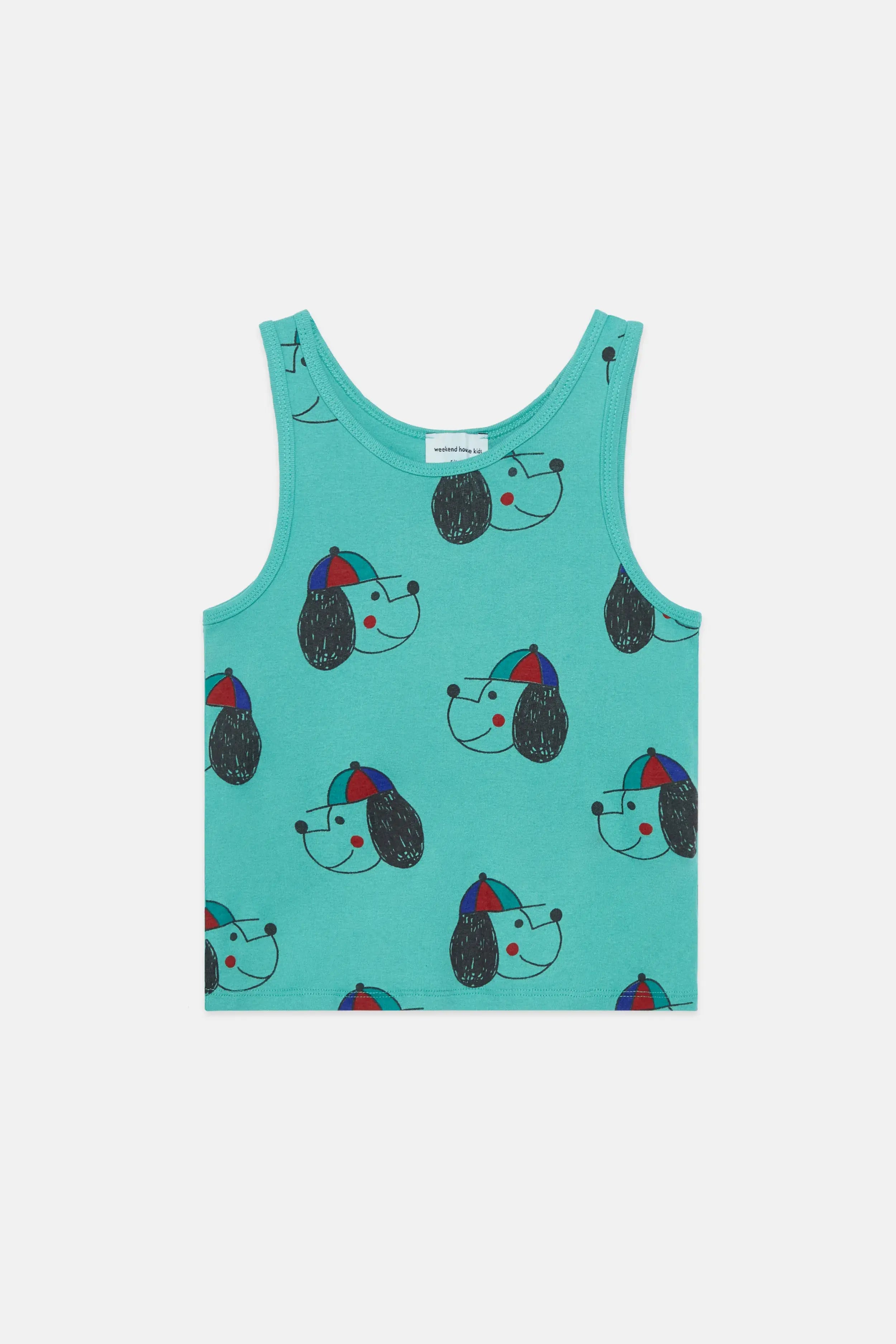 Happy dog tank t-shirt