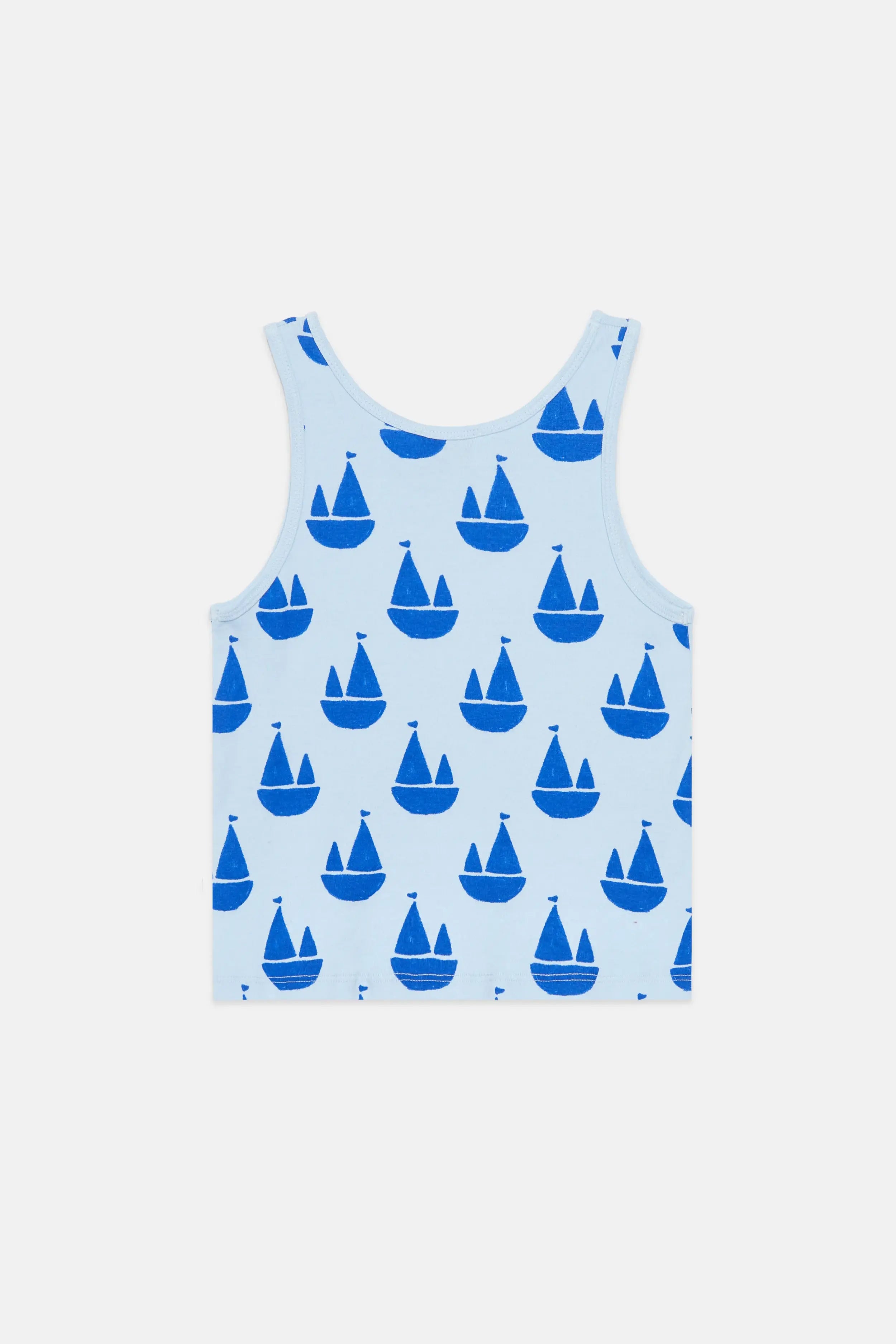 Boats all over tank t-shirt