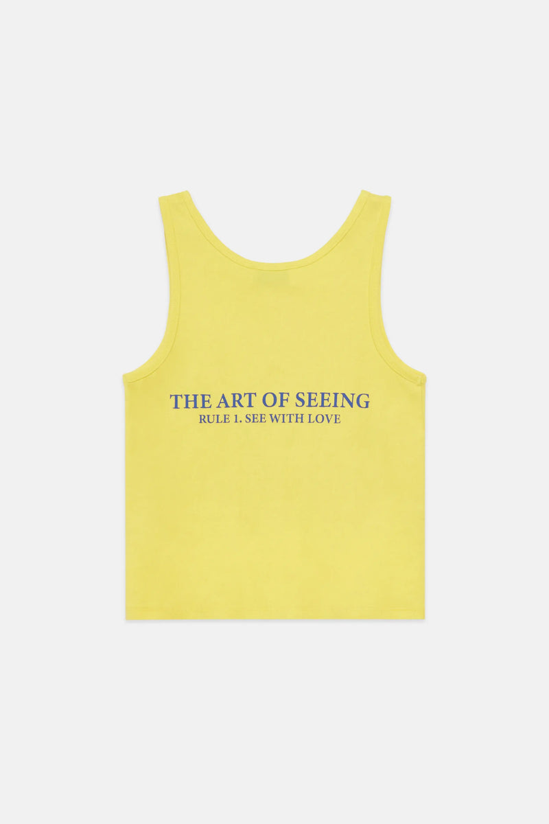 Heart glasses tank t-shirt