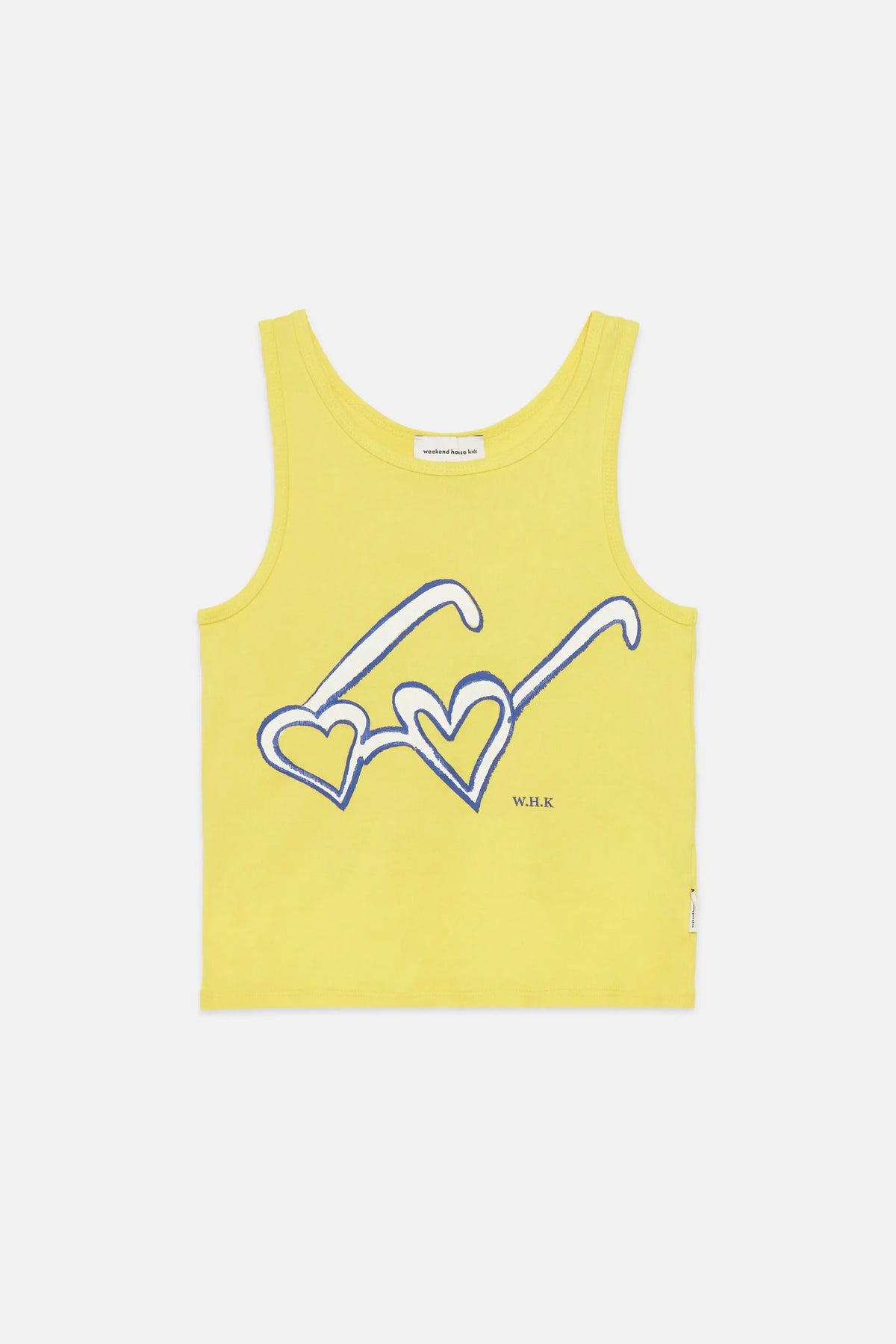 Heart glasses tank t-shirt