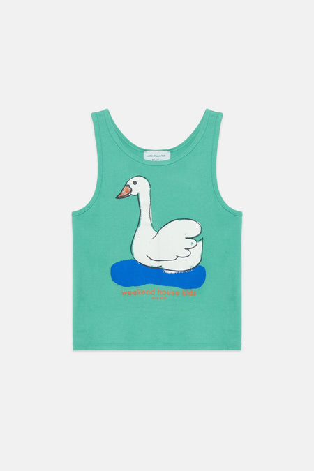 Swan tank t-shirt