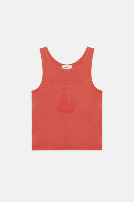 Boat shape tank t-shirt
