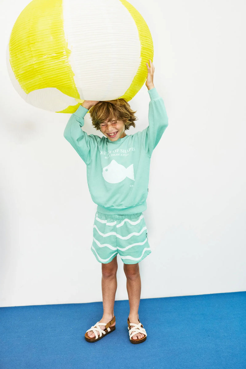 Waves shorts (Mint)
