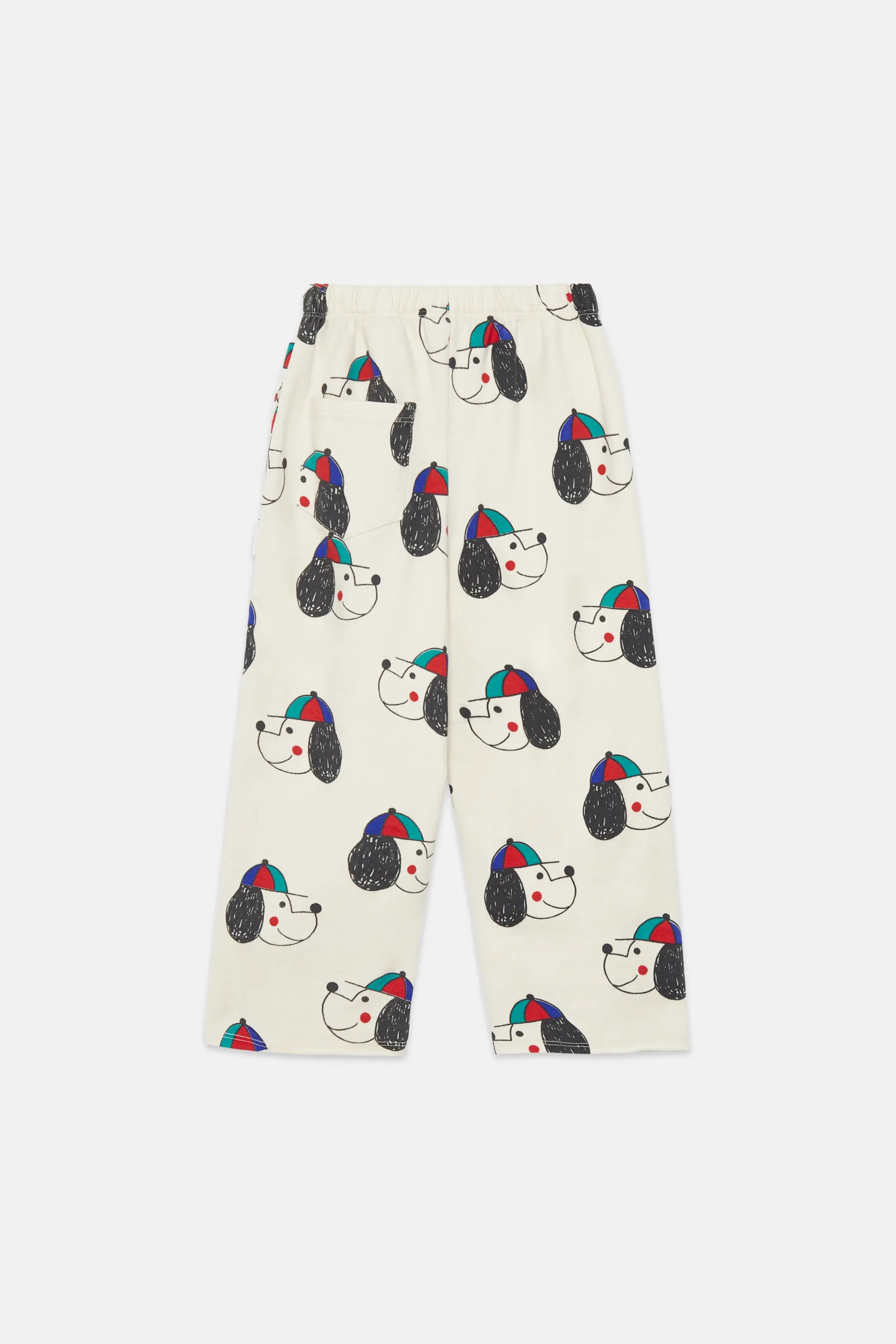 Happy dog all over sweatpants