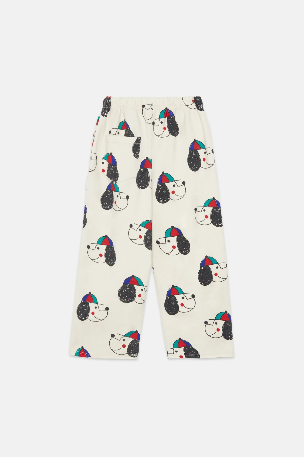 Happy dog all over sweatpants