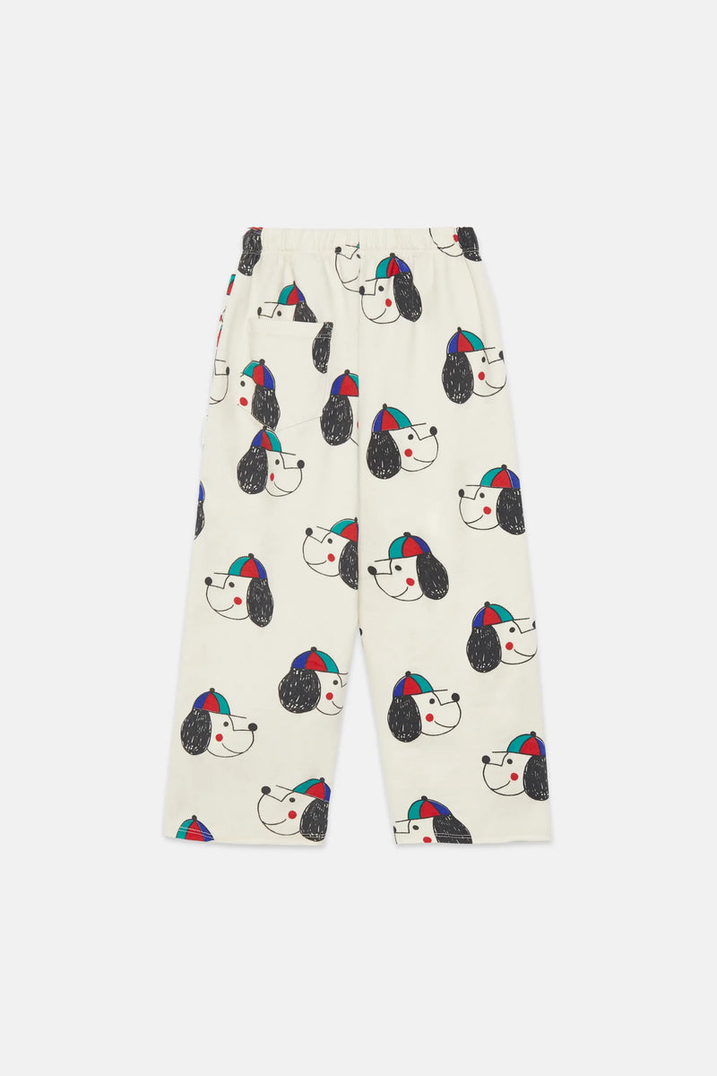 Happy dog all over sweatpants