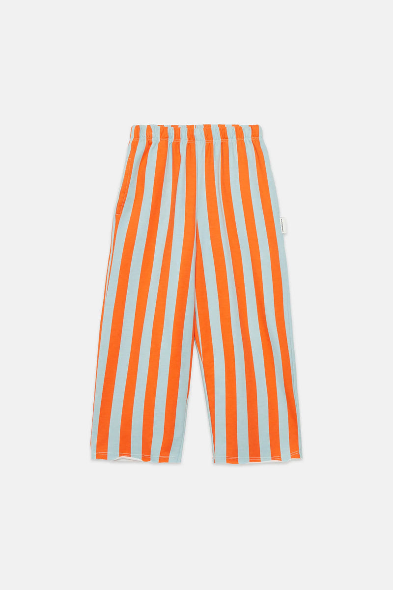 Stripes straight sweatpants