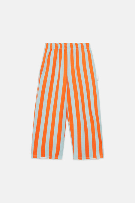 Stripes straight sweatpants