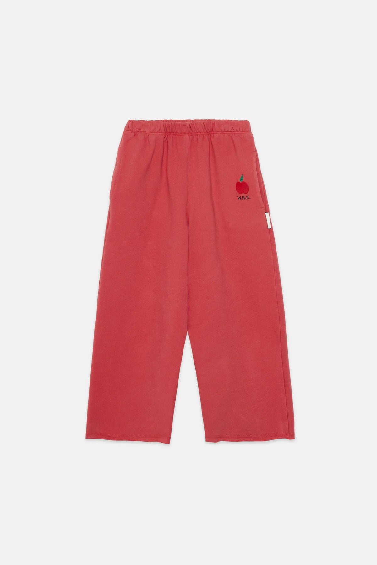 Apple straight sweatpants
