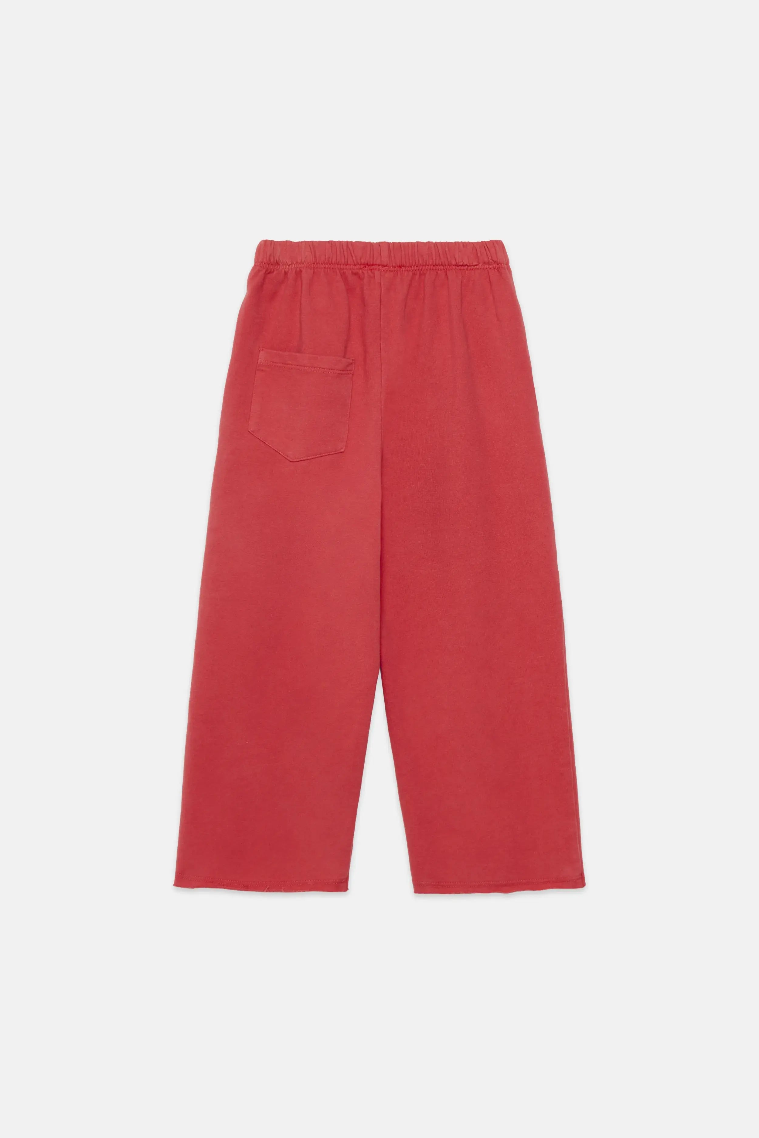 Apple straight sweatpants