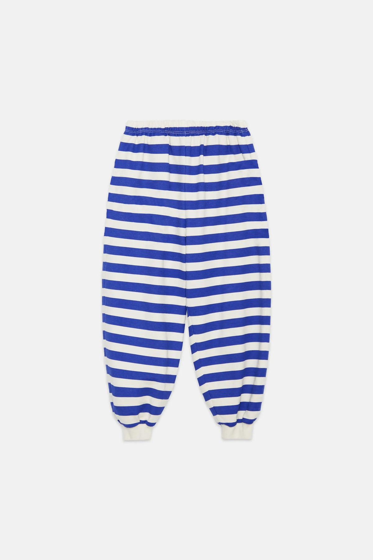 Happy dog stripes sweatpants (Ecru)