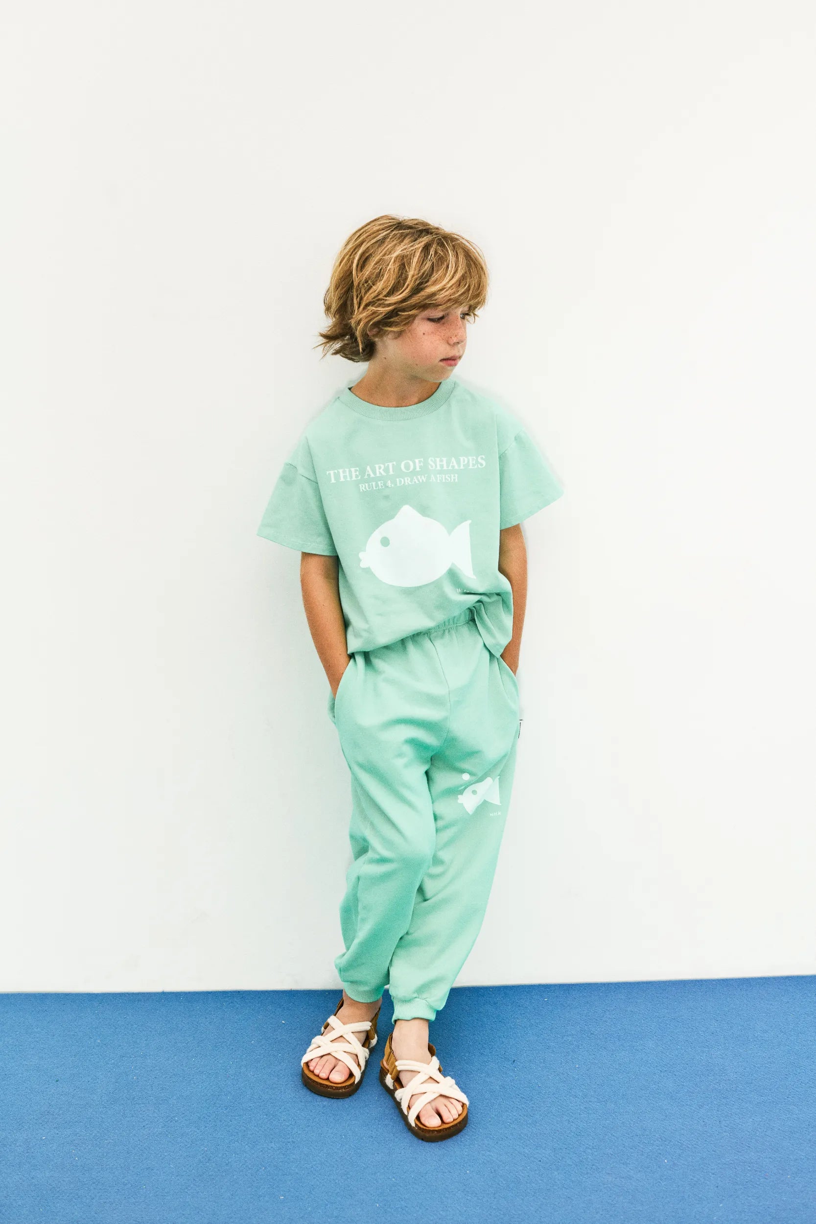 Fish shape sweatpants