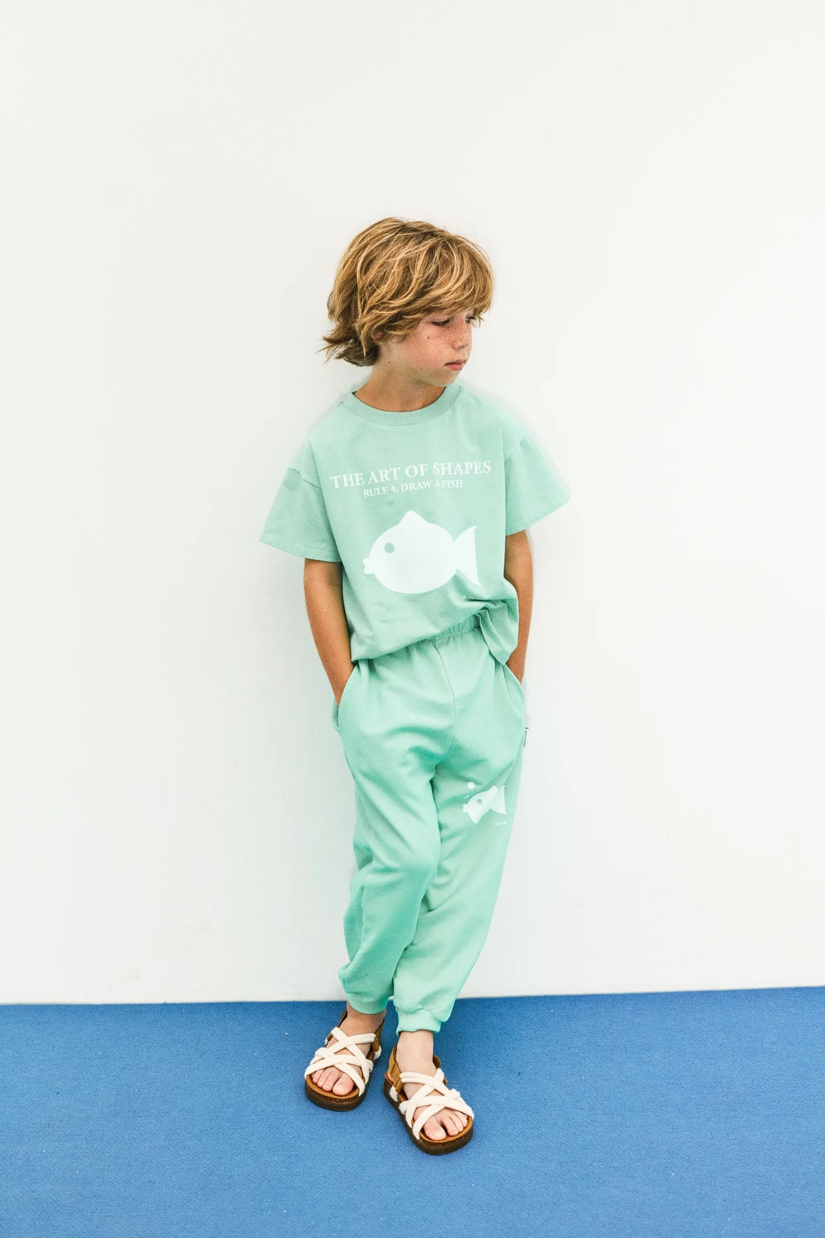 Fish shape sweatpants