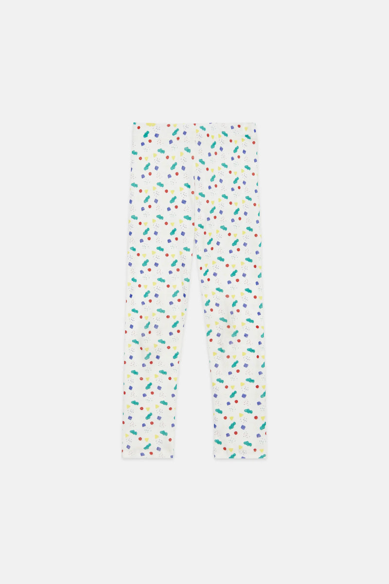 Arty shapes all over legging