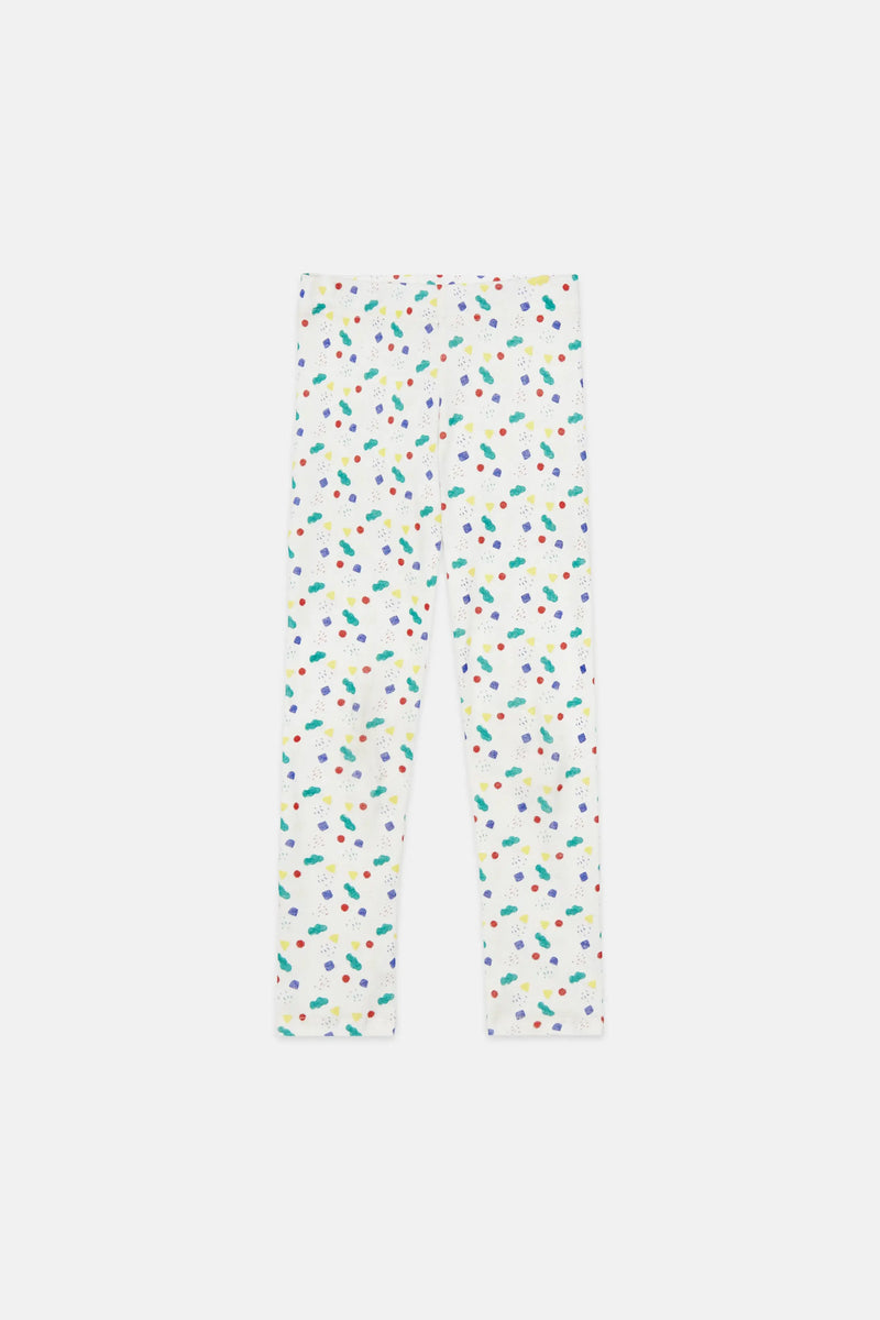Arty shapes all over legging