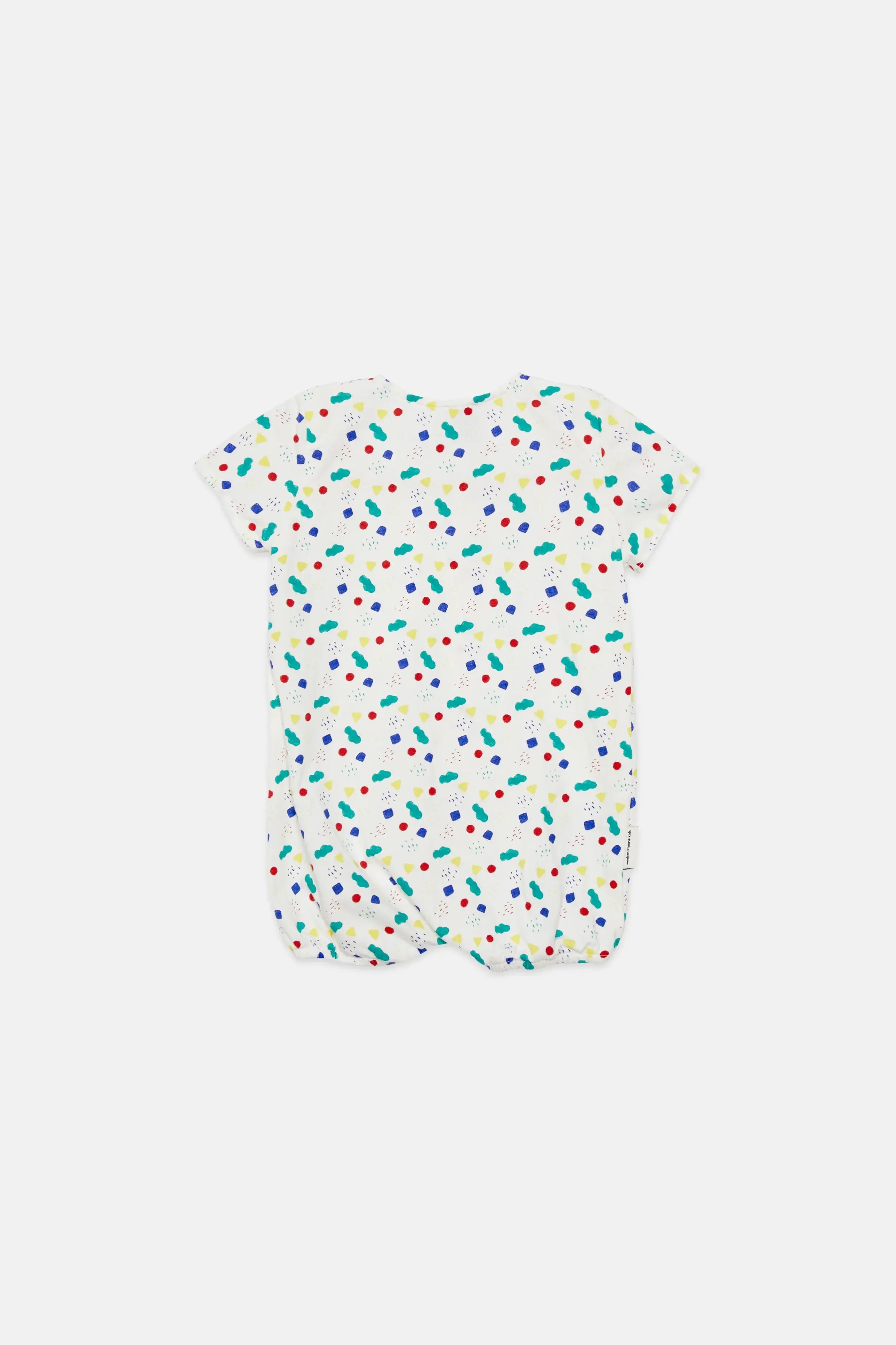 Arty shapes romper
