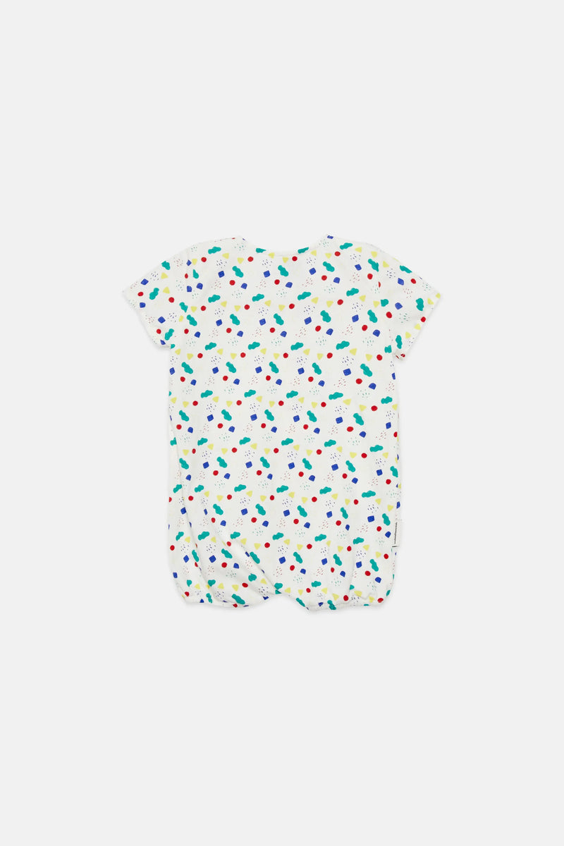 Arty shapes romper