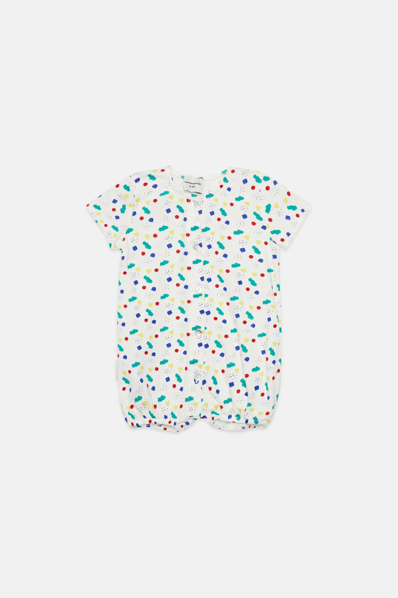 Arty shapes romper