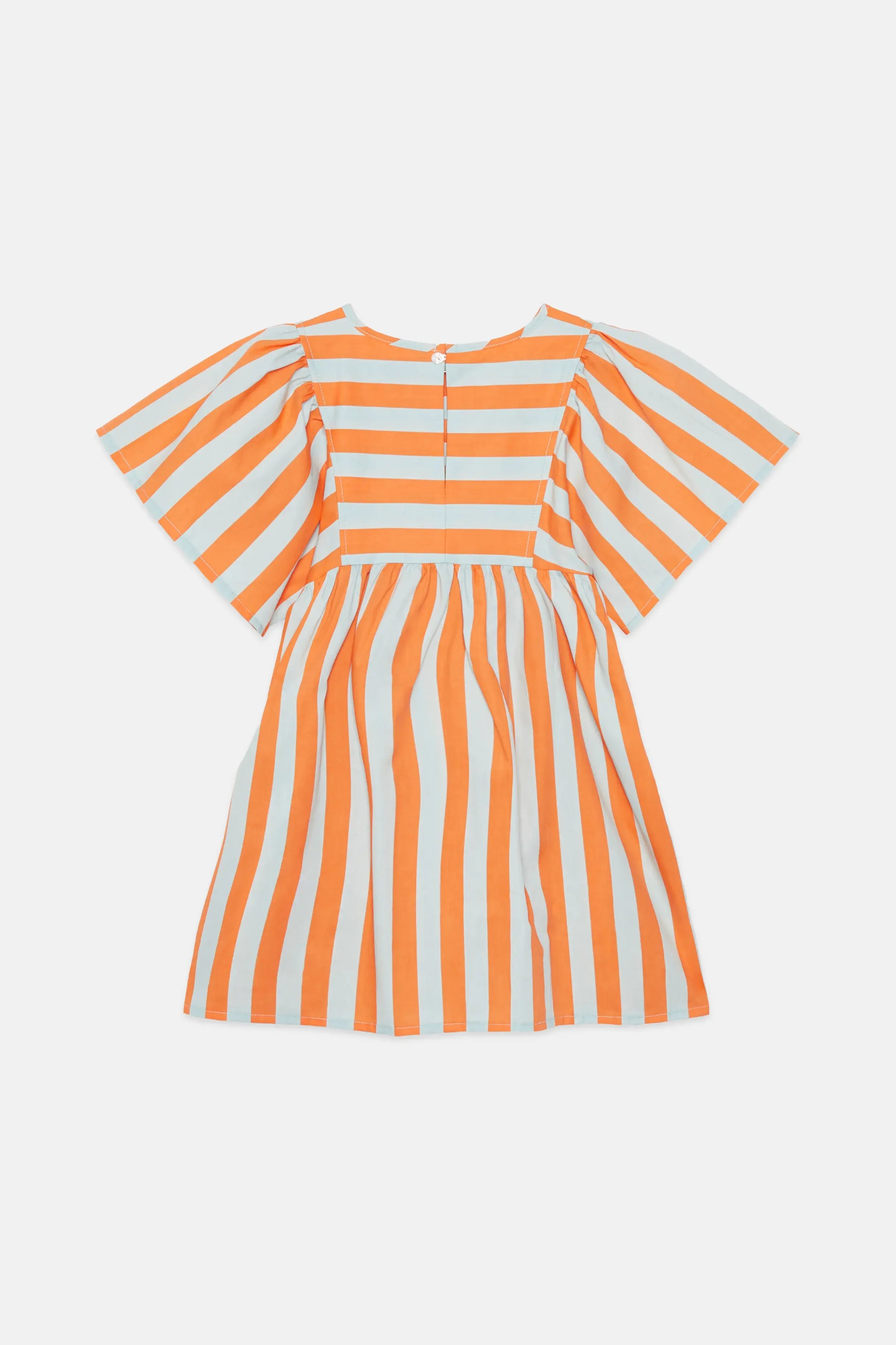 Stripes butterfly dress