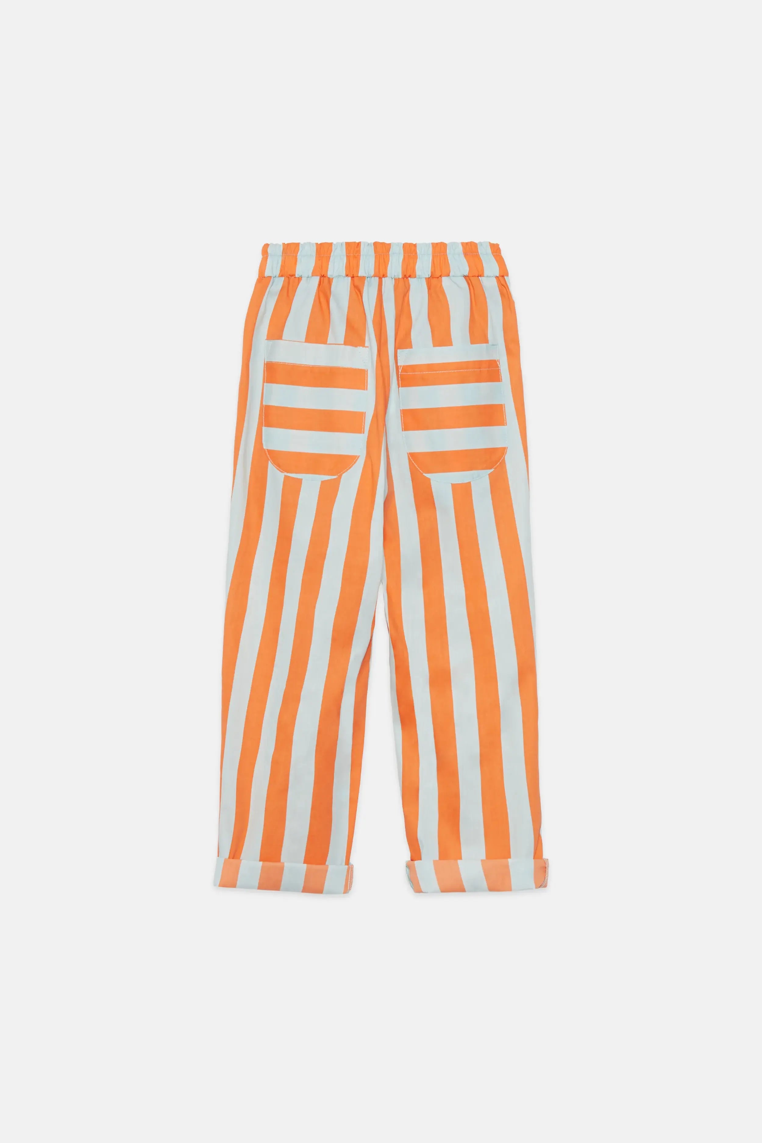 Stripes popelin pants