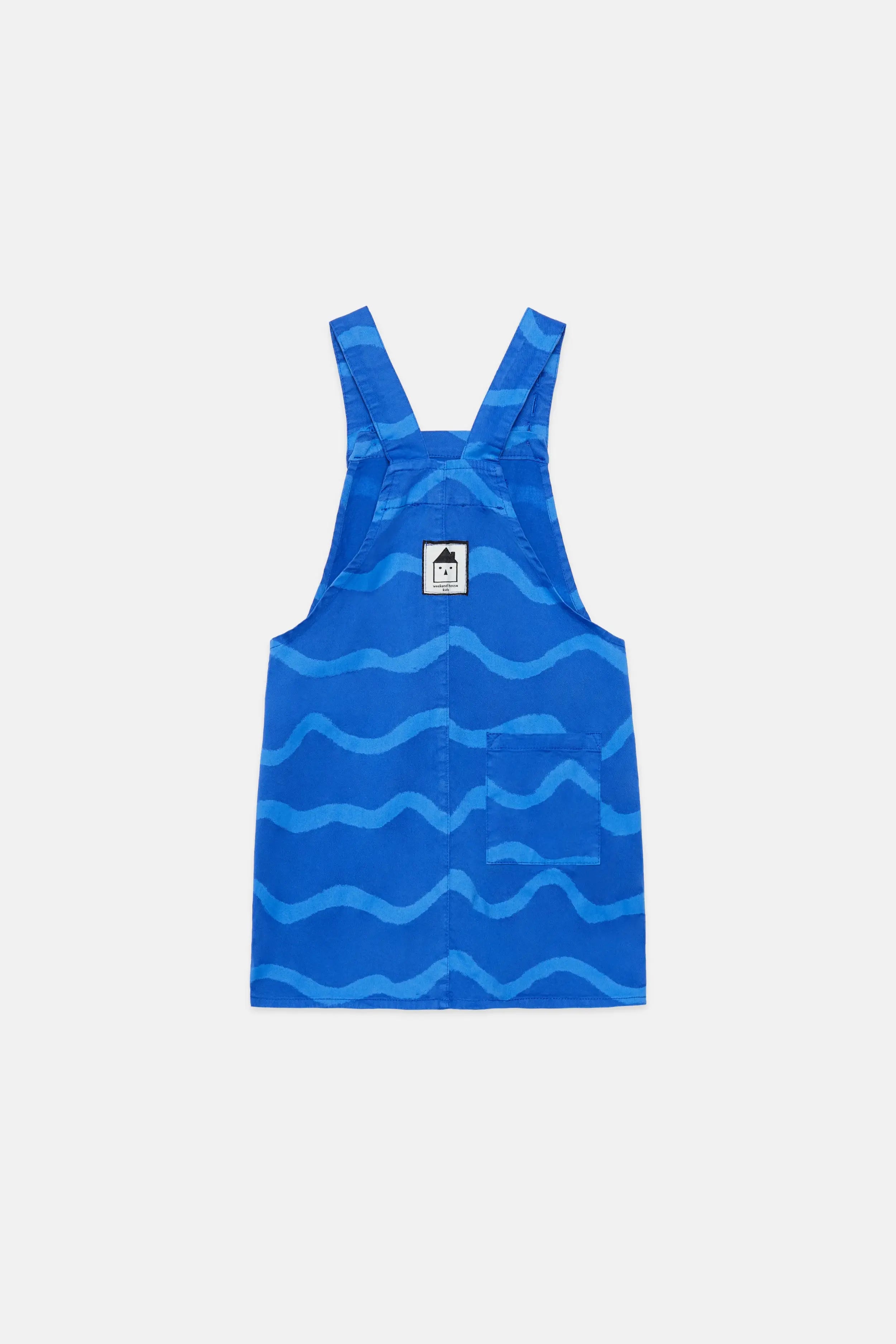 Waves dungarre dress