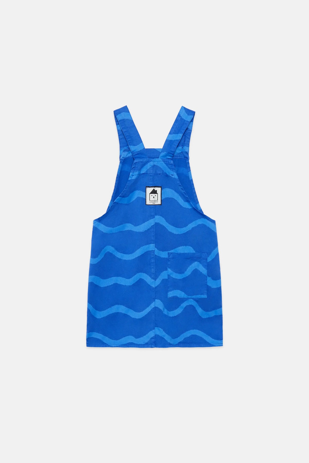 Waves dungarre dress