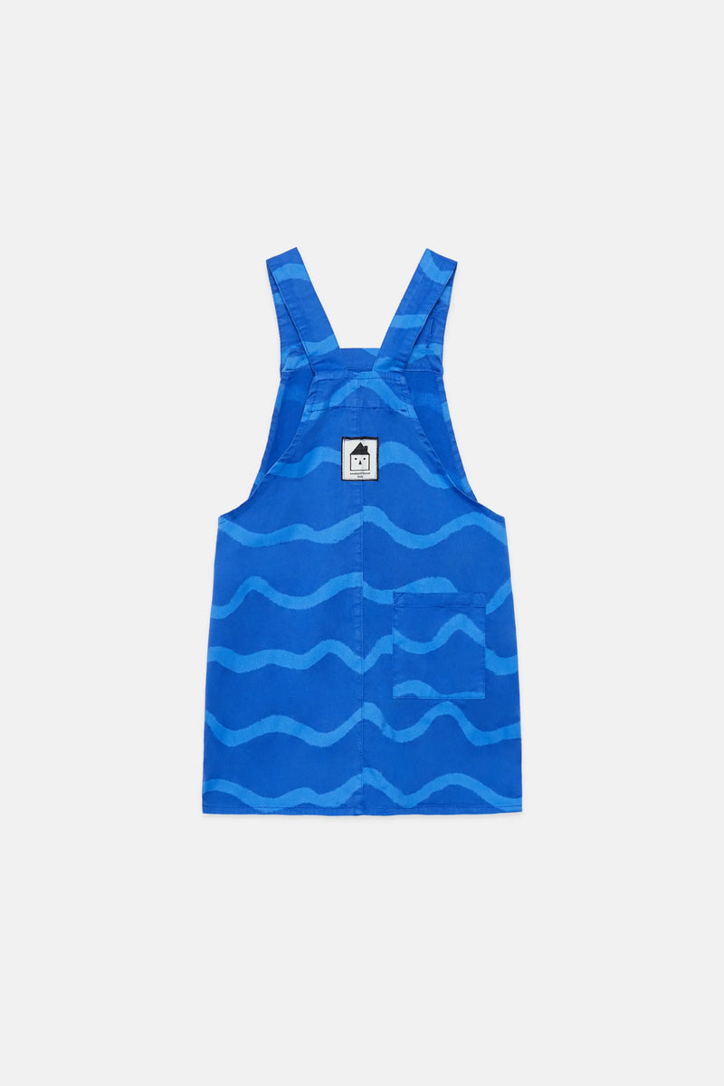Waves dungarre dress