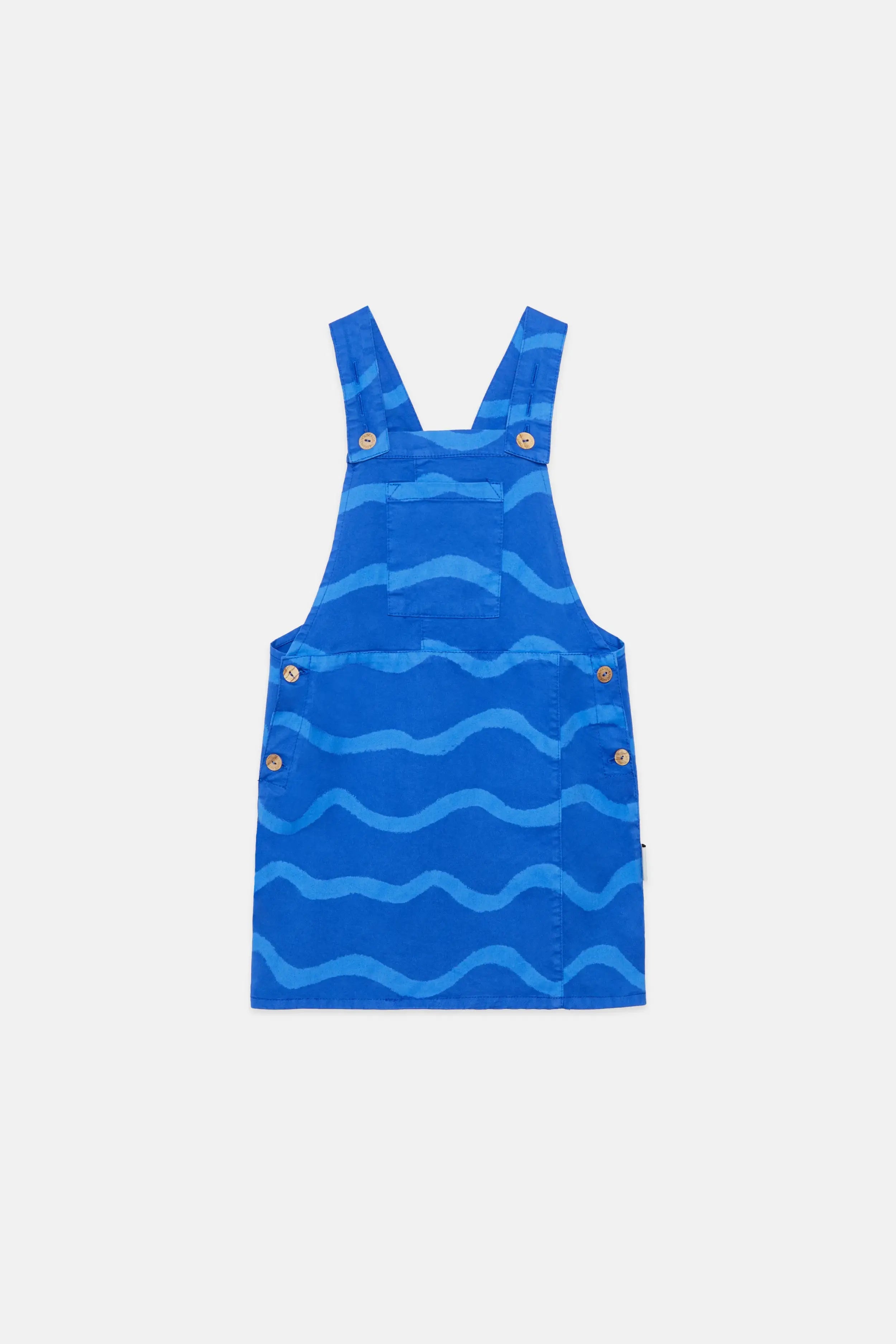 Waves dungarre dress