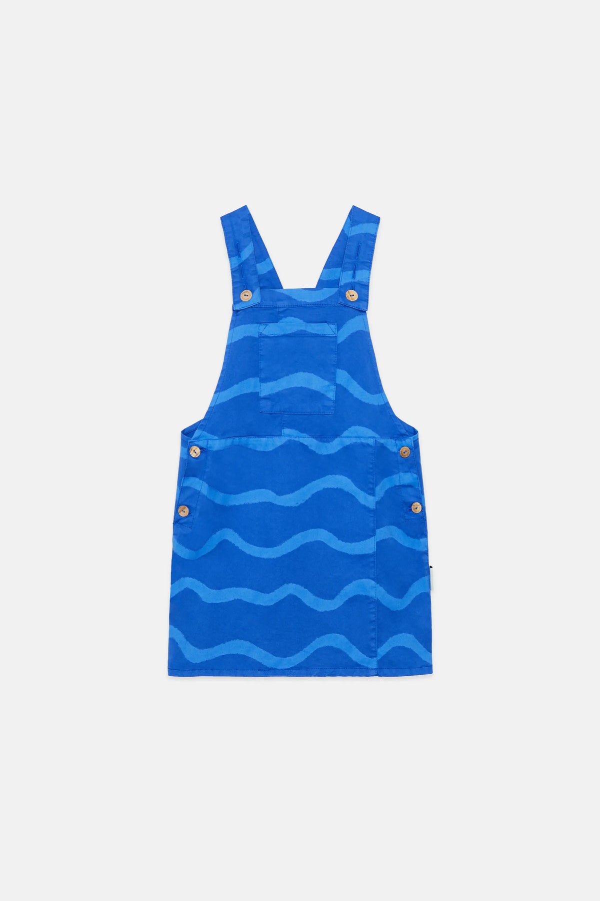 Waves dungarre dress