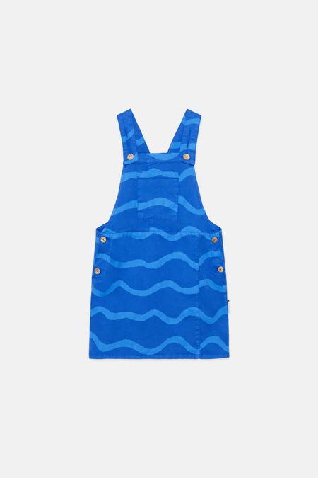 Waves dungarre dress