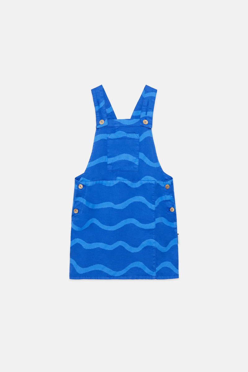 Waves dungarre dress
