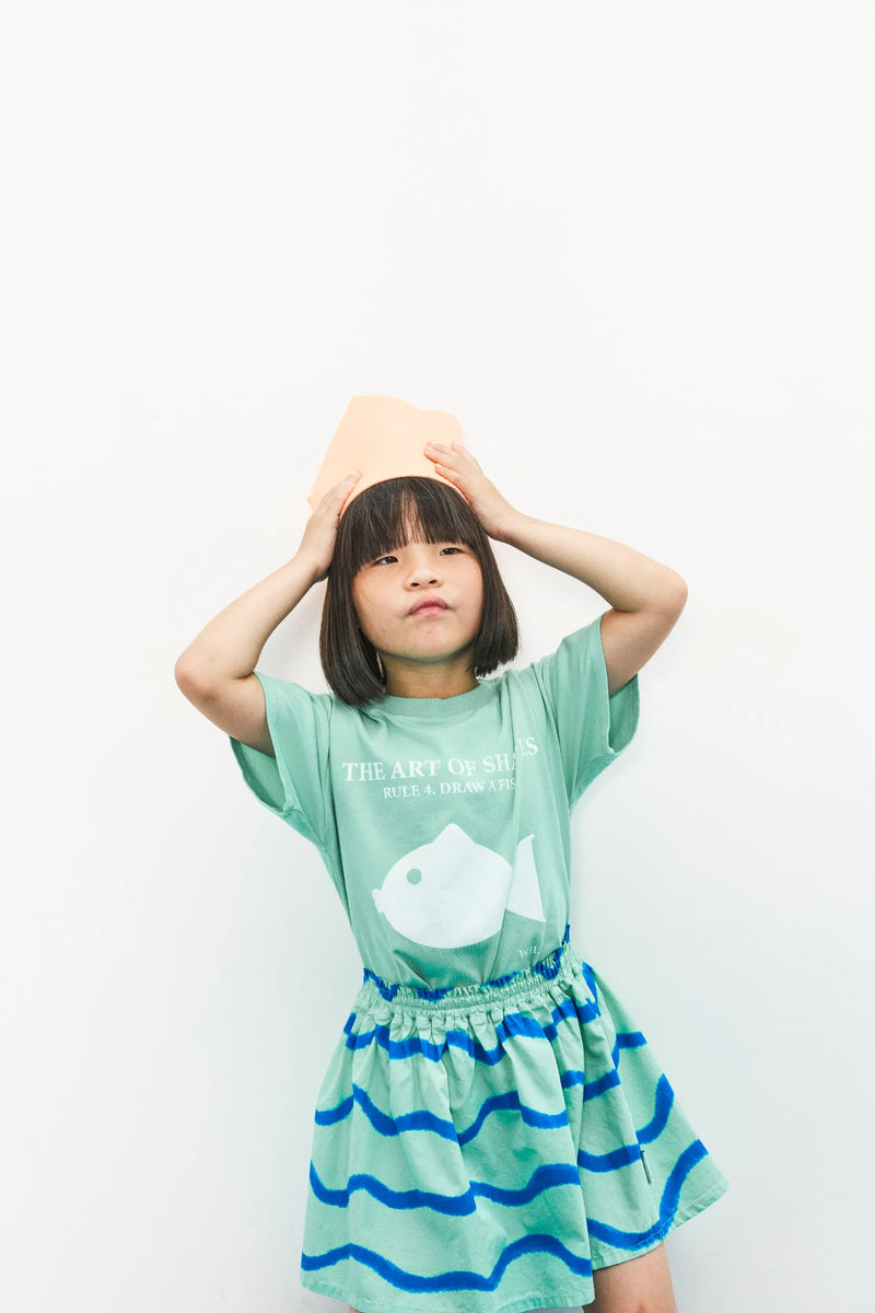 Waves short skirt