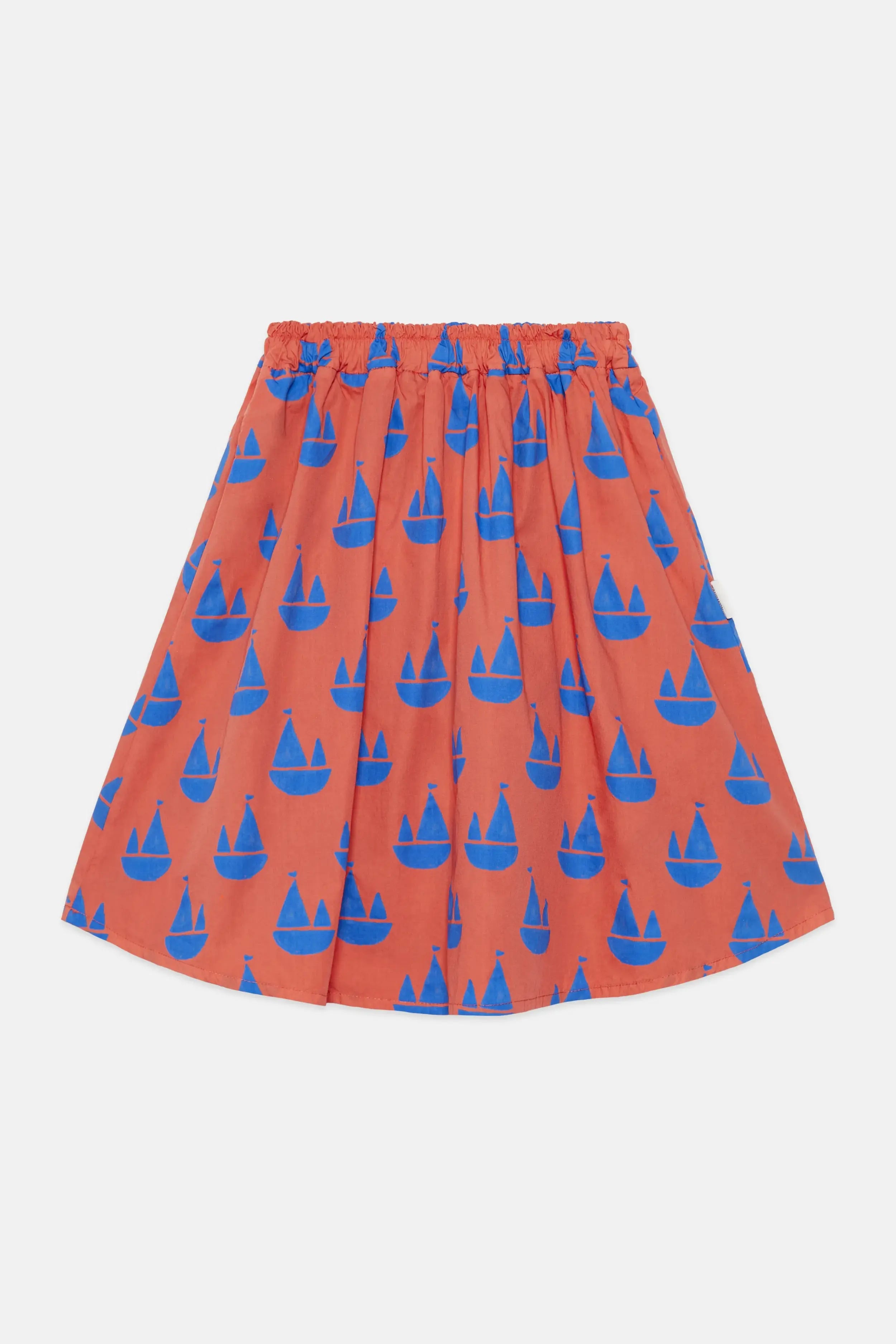 Boats all over skirt