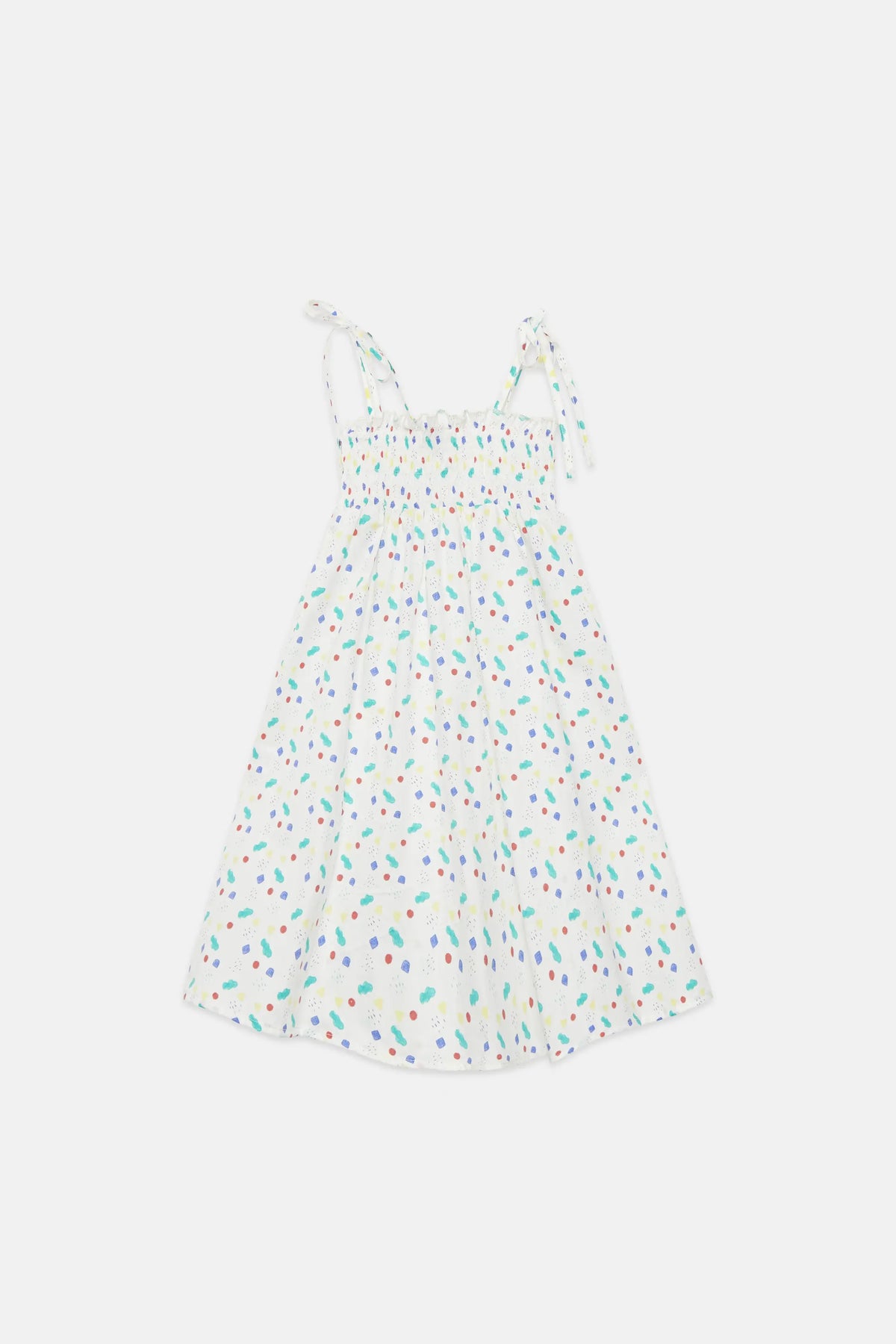 Arty shapes popelin dress