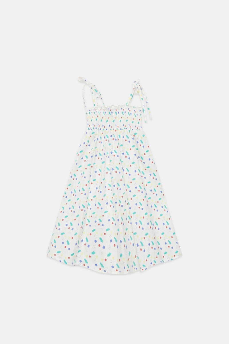 Arty shapes popelin dress