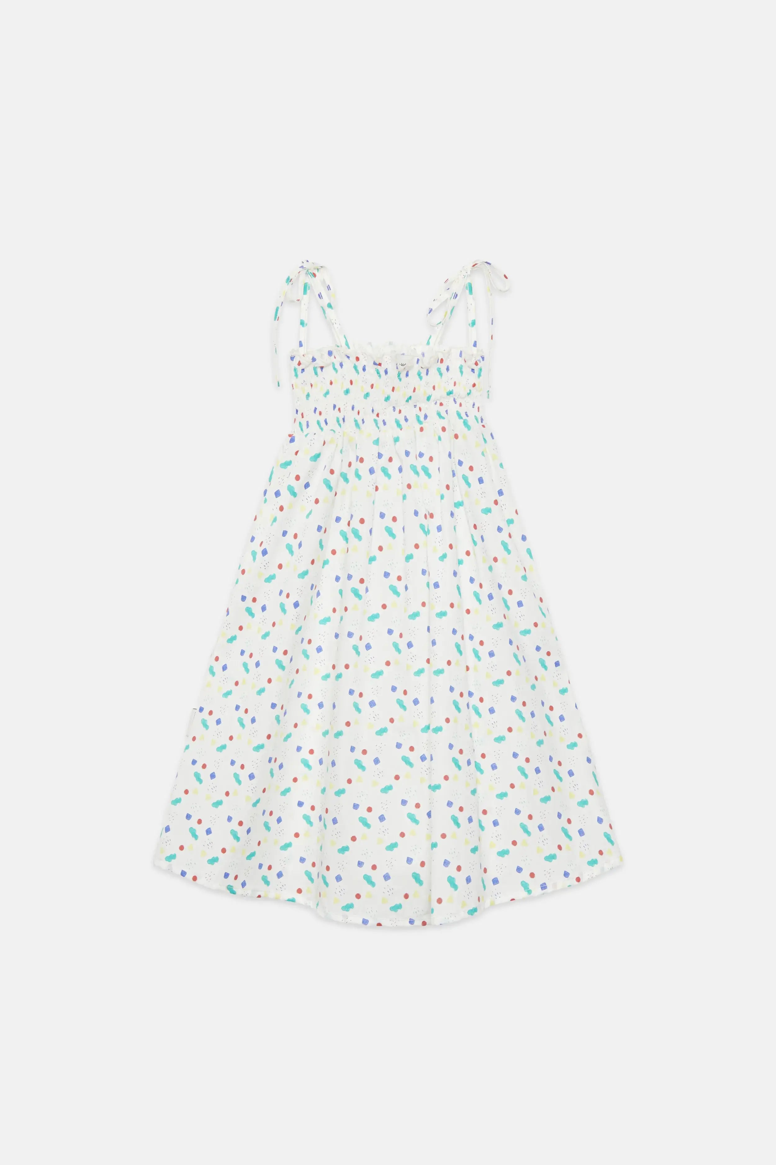 Arty shapes popelin dress