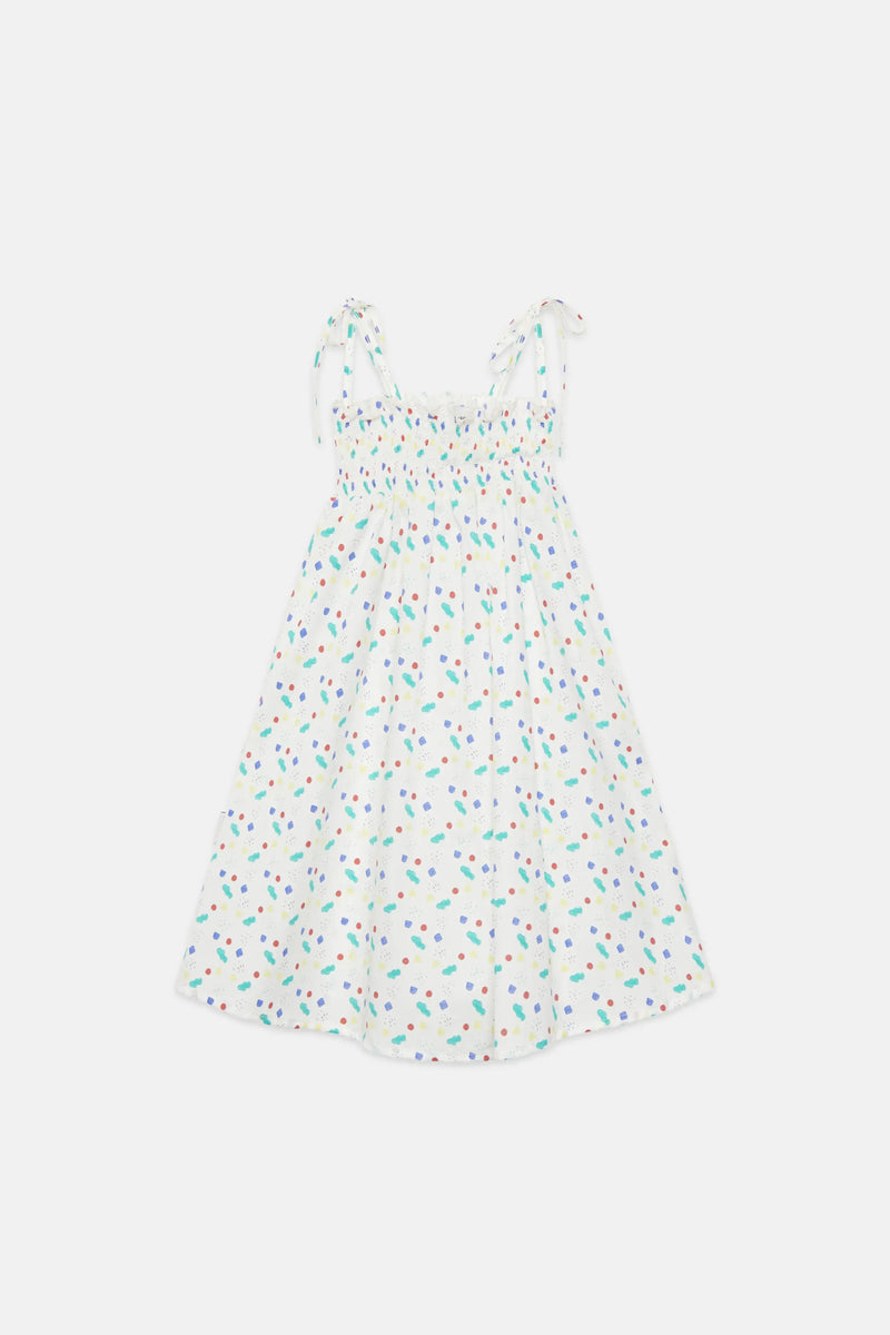 Arty shapes popelin dress