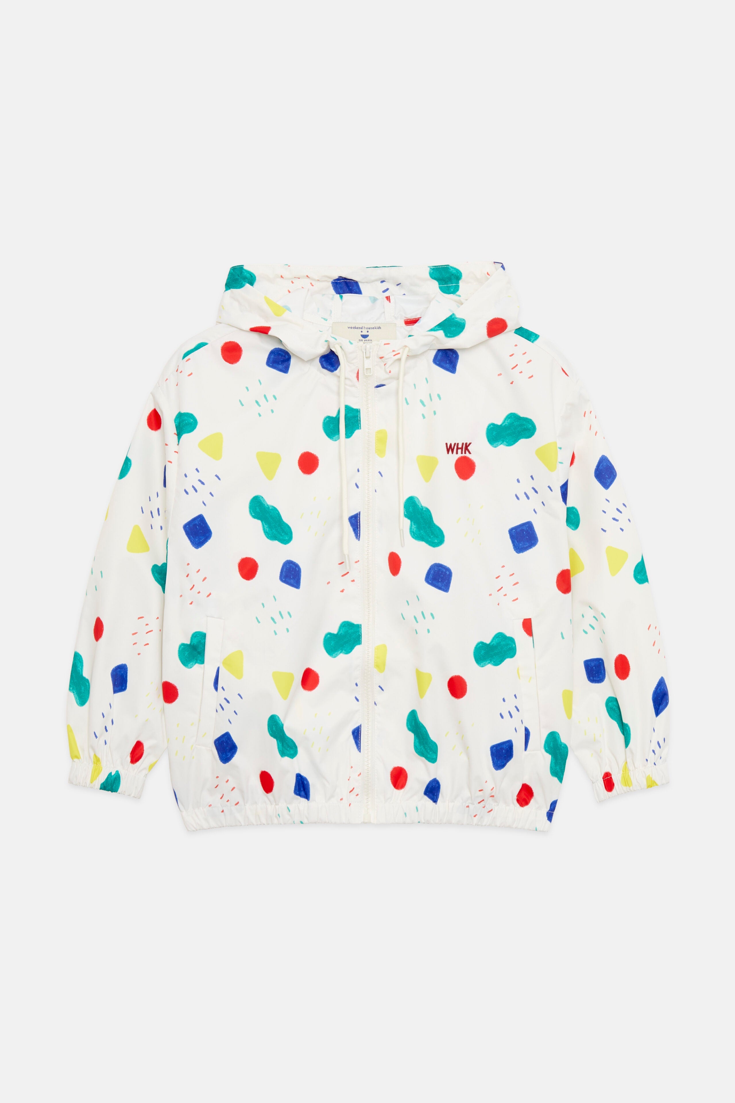 Arty shapes windbreaker