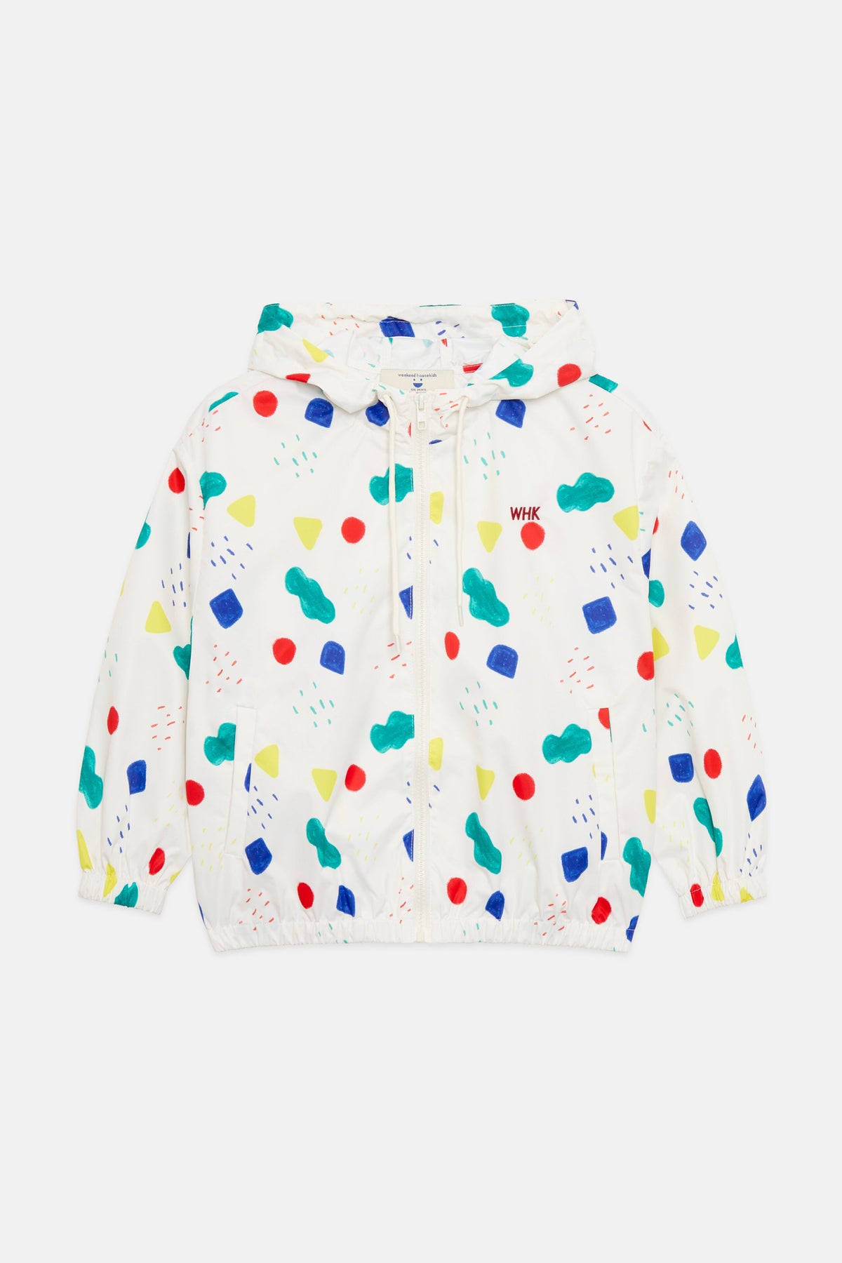 Arty shapes windbreaker