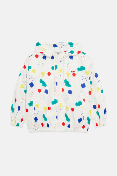 Arty shapes windbreaker