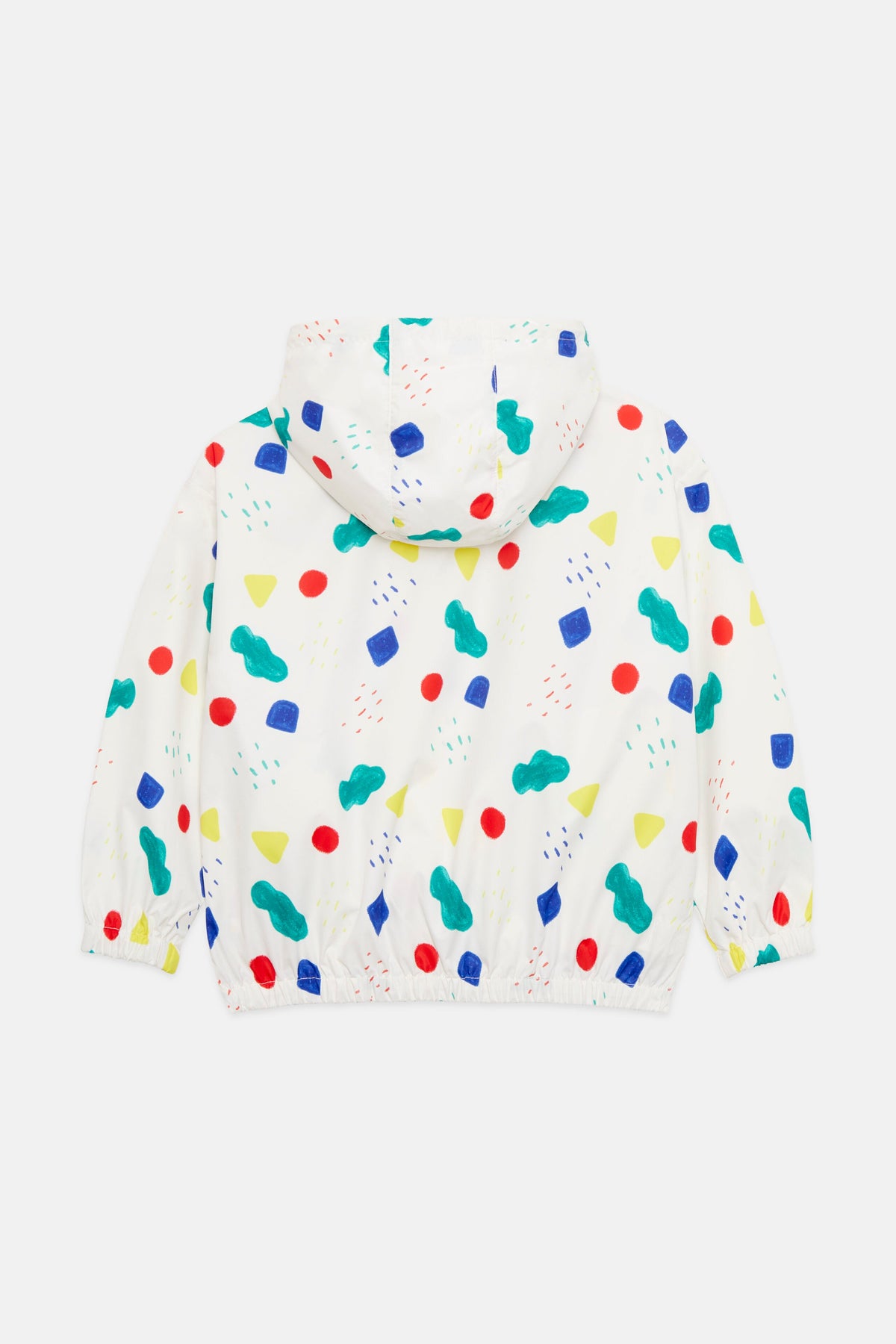 Arty shapes windbreaker