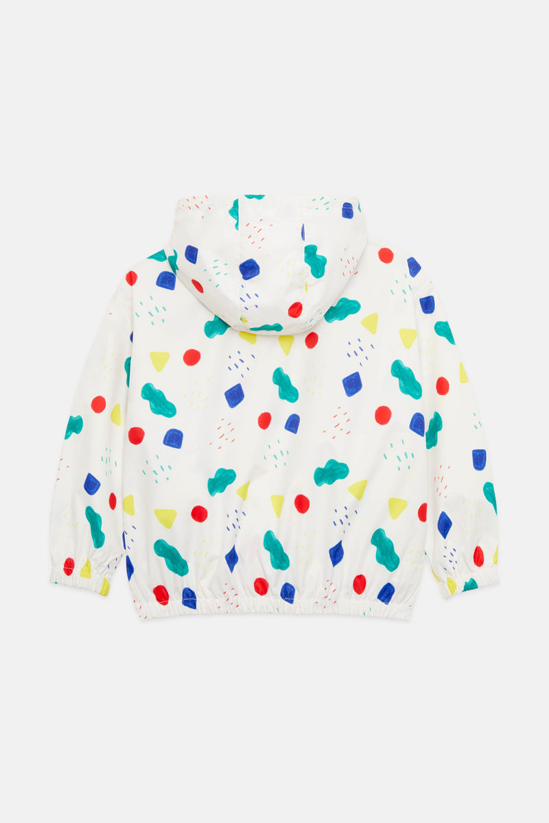 Arty shapes windbreaker
