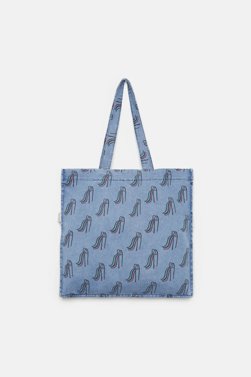 Slide denim bag