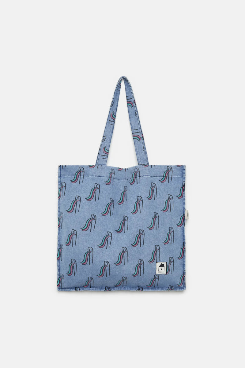 Slide denim bag