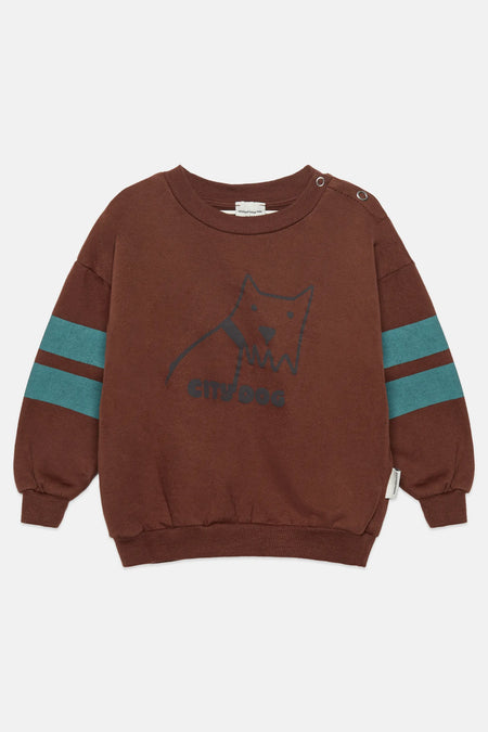 The city dog baby sweatshirt