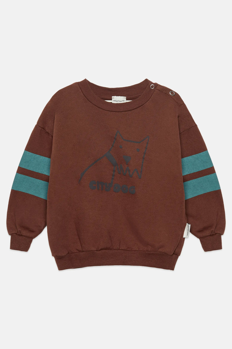 The city dog baby sweatshirt