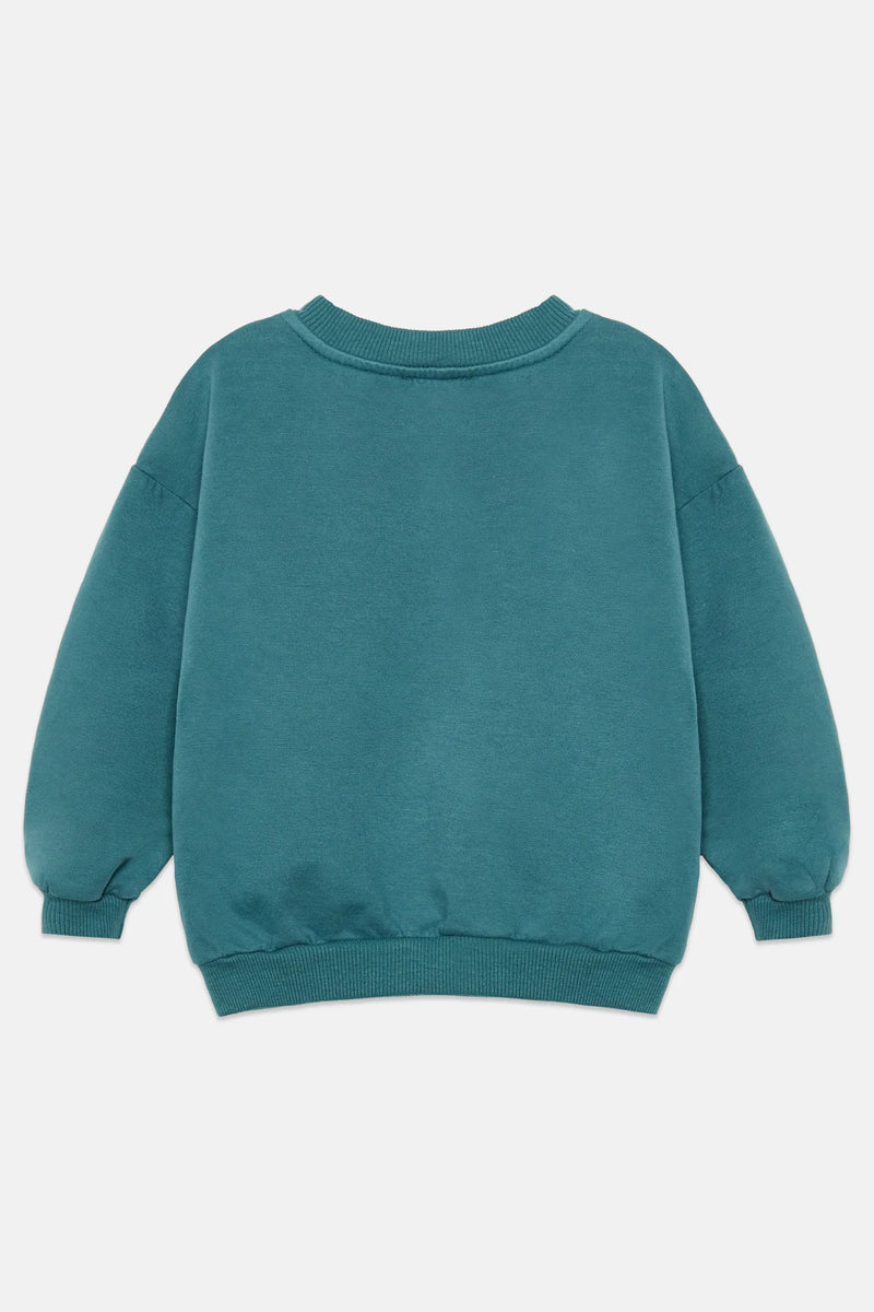 Pom pom dog baby sweatshirt